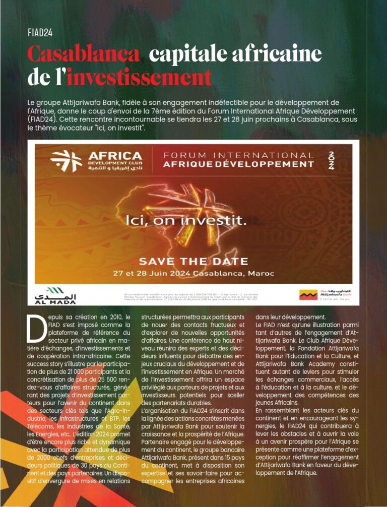 Forum International Afrique D Veloppement Une Plateforme D